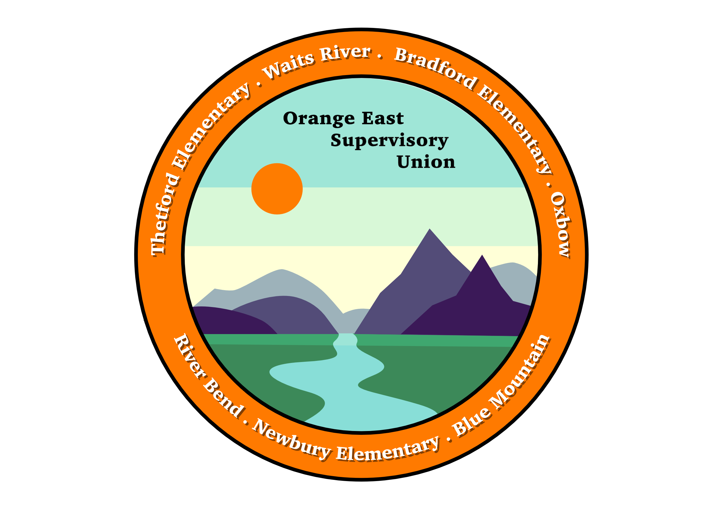 Orange East Supervisory Union's Logo